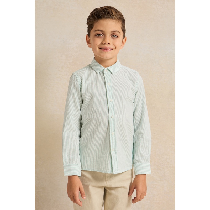 Boys Mint Shirt|2-3 Years|3-4 Years|4-5 Years|5-6 Years|6-7 Years|7-8 Years