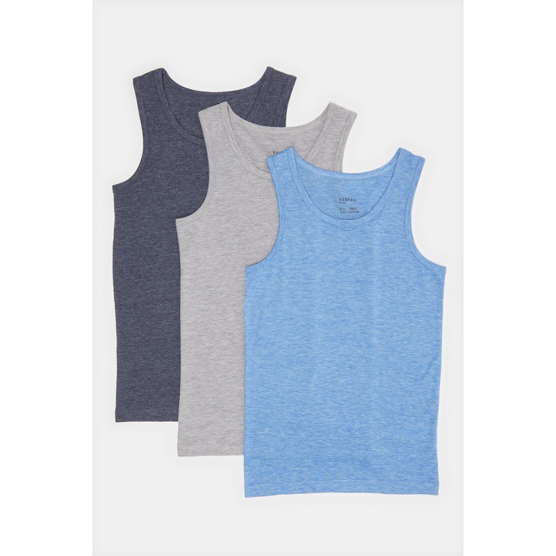 Senior Boys Assorted Vest Set (Pack of 3)