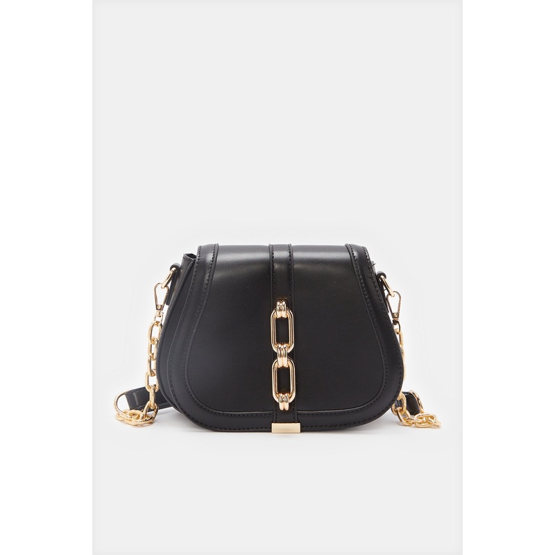 Women Black Messenger Bag