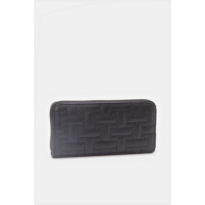 Women Black  Quilted Purse