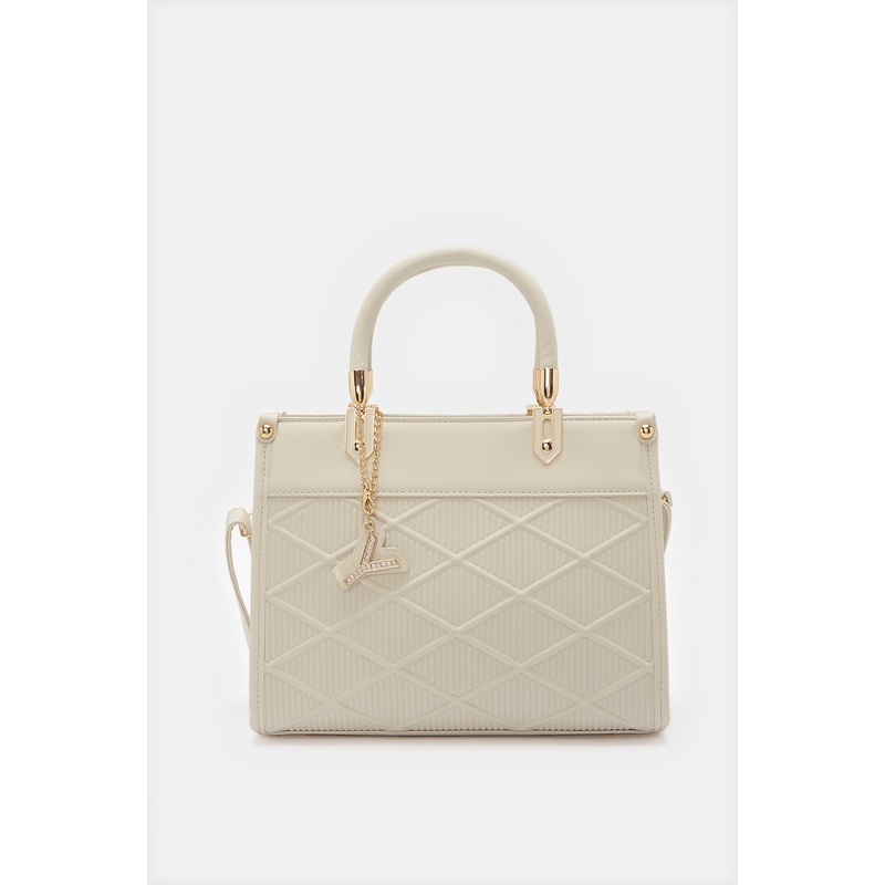 Women Pink Quilted Day Bag
