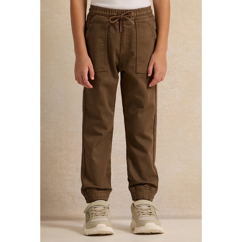 Boys Brown Jogger Jeans|2-3 Years|3-4 Years|4-5 Years|5-6 Years|6-7 Years|7-8 Years