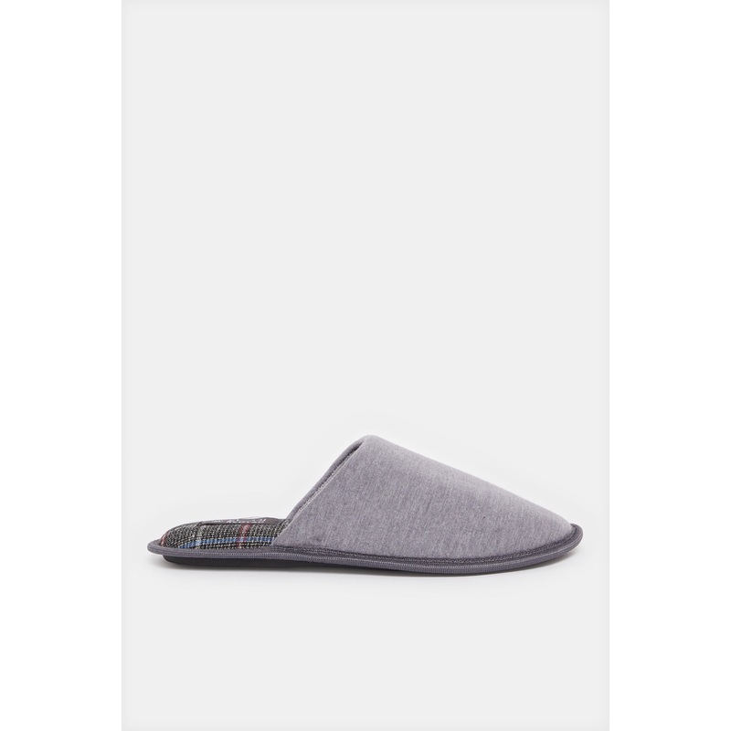 Men Grey Embellished Slipper|Small|Medium|Large