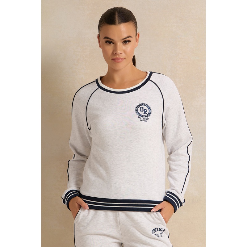 Women Grey Printed Sweatshirt|UK8|UK10|UK12|UK14|UK16|UK18