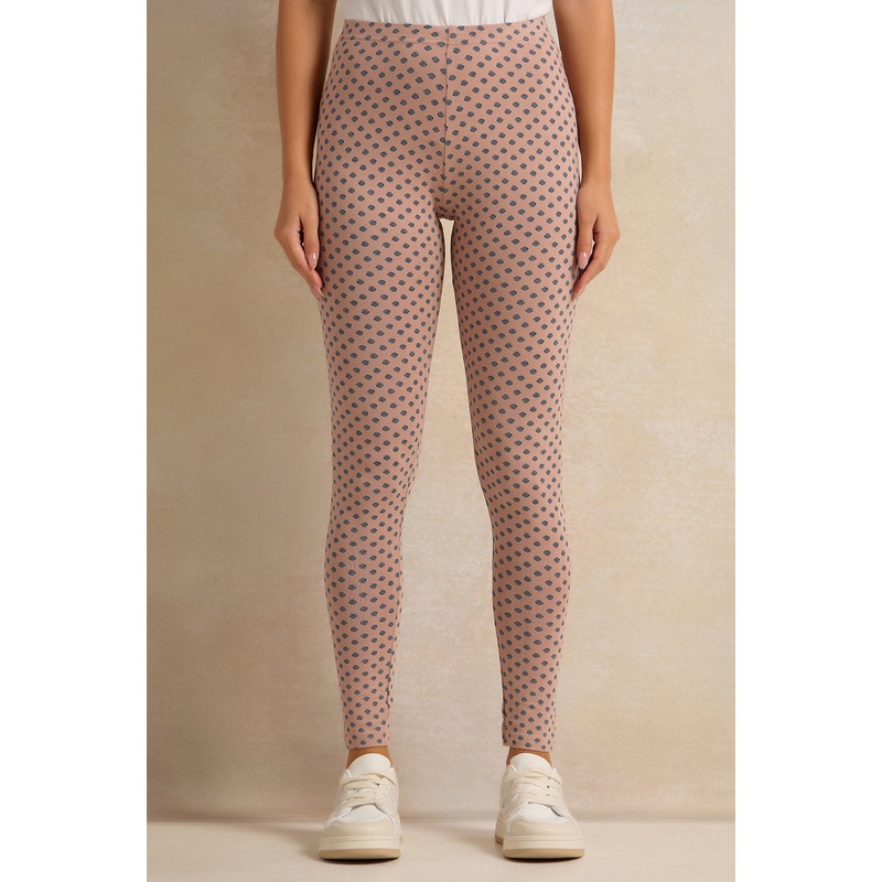 Women Rust Printed Leggings|UK8|UK10|UK12|UK14|UK16|UK18