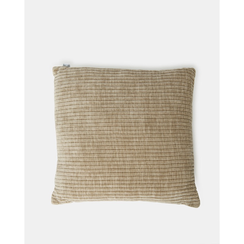 Beige Corduroy Cushion