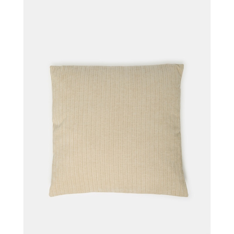 Beige Textured Cushion