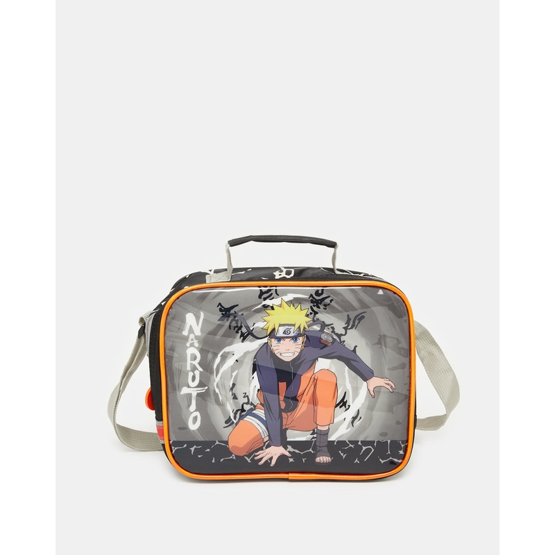 Boys Black Naruto Lunch Bag