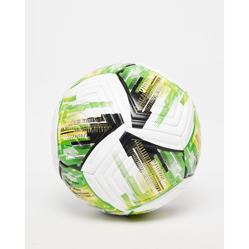 Green And White Printed Football