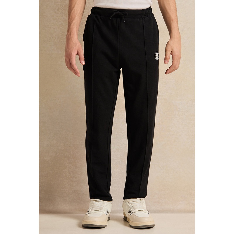 Senior Boys Black Jogger|8-9 Yrs (S)|9-10 Yrs (M)|11-12 Yrs (L)|13-14 Yrs (XL)