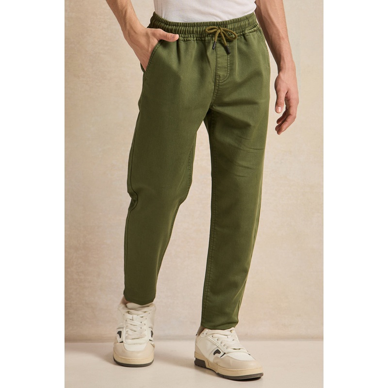 Senior Boys Olive Jogger|8-9 Yrs (S)|9-10 Yrs (M)|11-12 Yrs (L)|13-14 Yrs (XL)