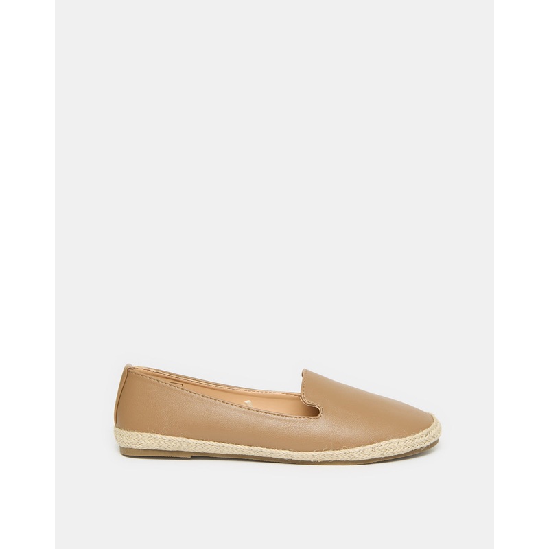 Women Brown Textured Espadrille