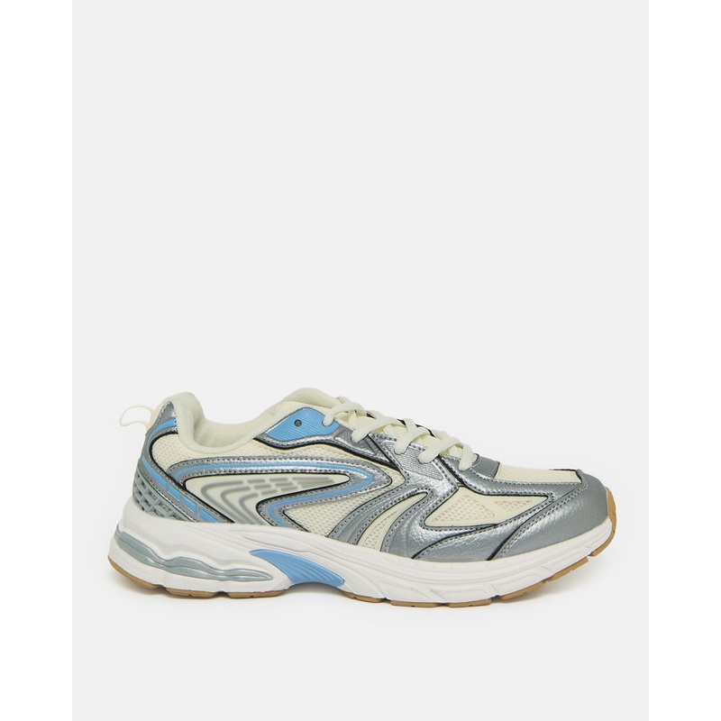 Women Multicolour Lace-Up Trainer