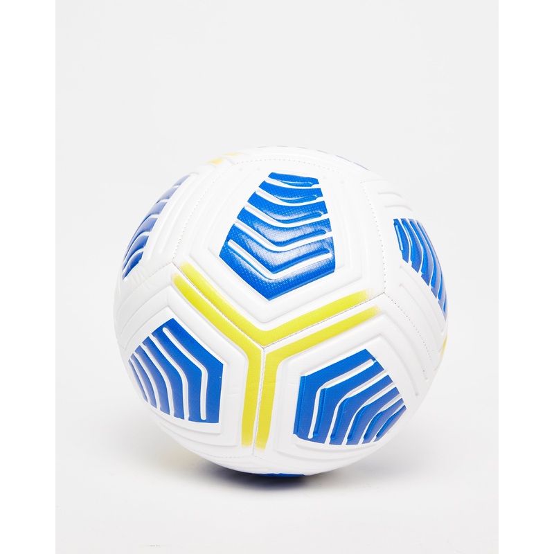 Yellow And White Printed Football