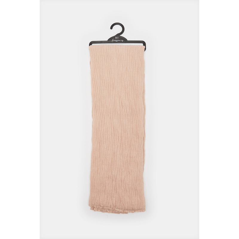 Beige Colour Solid Scarf