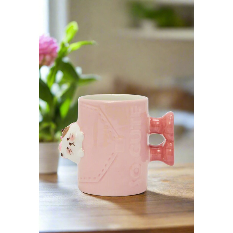 Pink Cat Mug (11Oz)