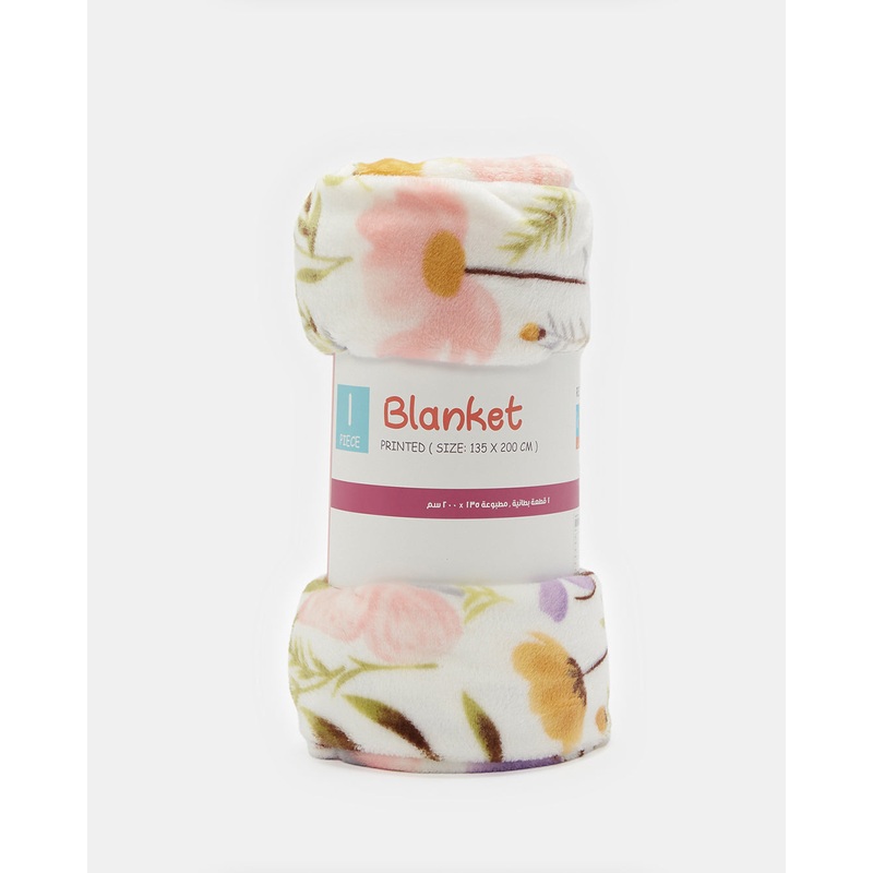 Pink Floral Kids Blanket|Kids