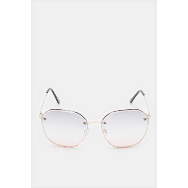 Women Blue Oversize Sunglasses