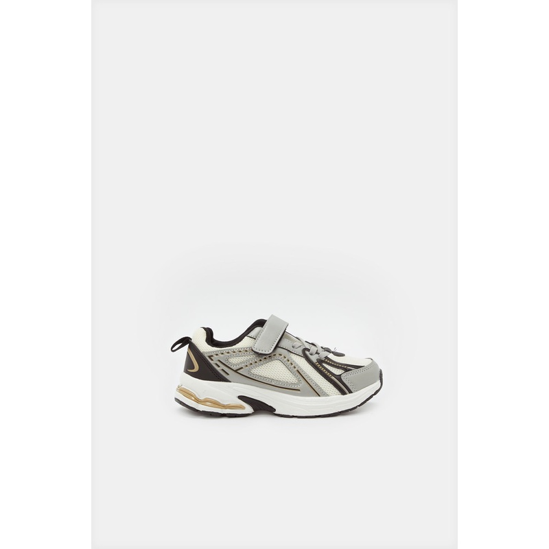 Boys Grey Overlayed Trainers|EU25|EU26|EU27|EU28|EU29|EU30