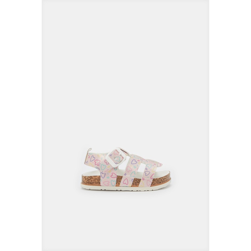 Infant Girls Pink Strap Sandal