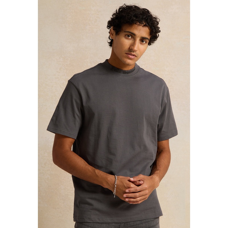 Men Grey Back Print T-Shirt|Small|Medium|Large|X-Large|XX-Large