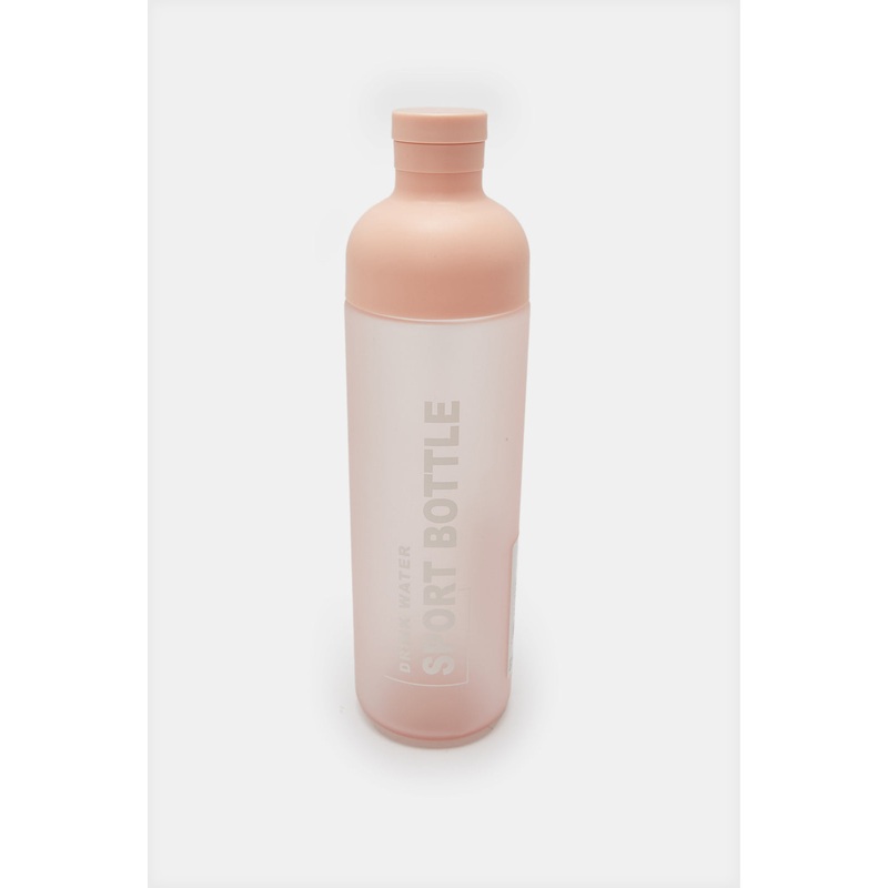 Pink Printed Water Bottle (600ml)