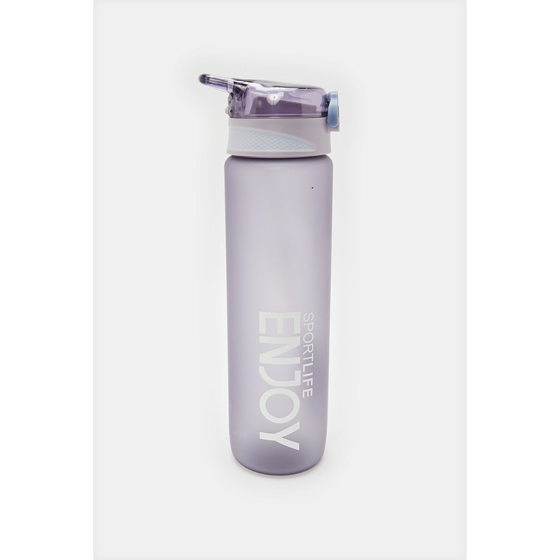 Purple Printed Water Bottle (1000ml)
