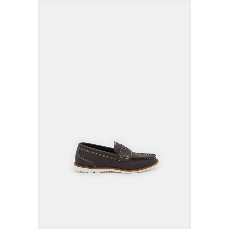 Senior Boys Brown Penny Loafer