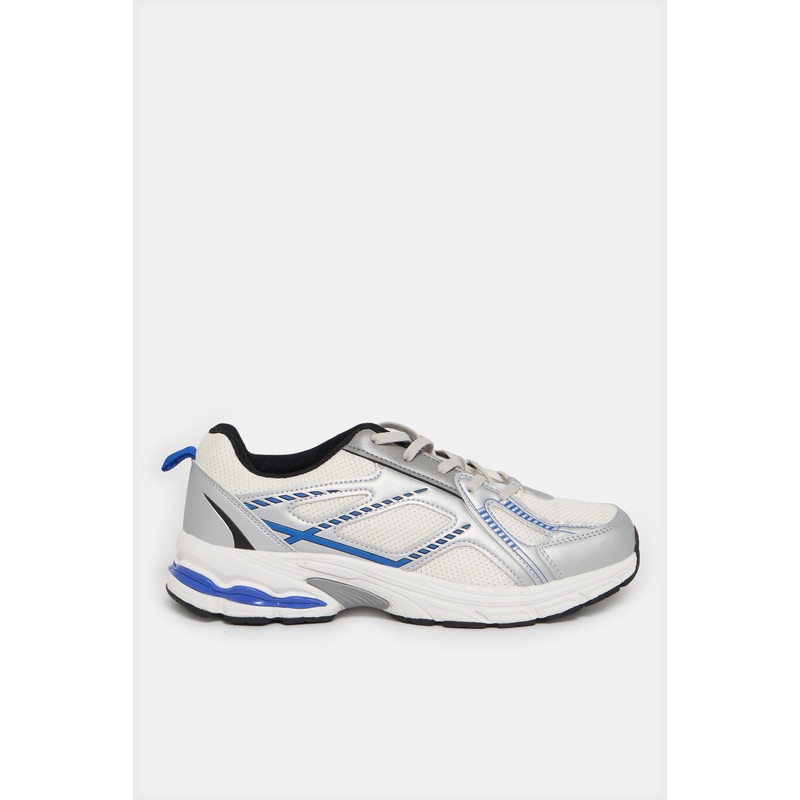 Senior Boys White Material Block Trainer