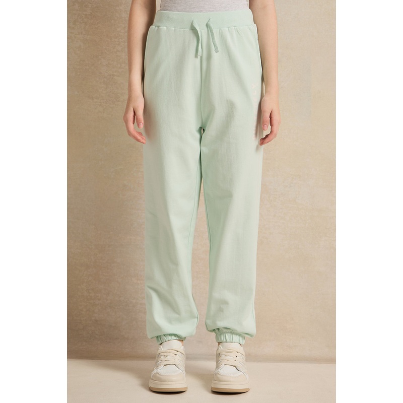 Senior Girls GreenTrack Pants|8-9 Yrs (S)|9-10 Yrs (M)|11-12 Yrs (L)|13-14 Yrs (XL)|15-16 Yrs (XXL)
