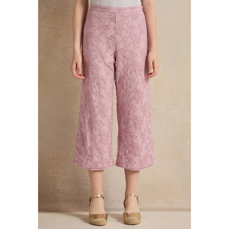 Senior Girls Purple Mesh Pants