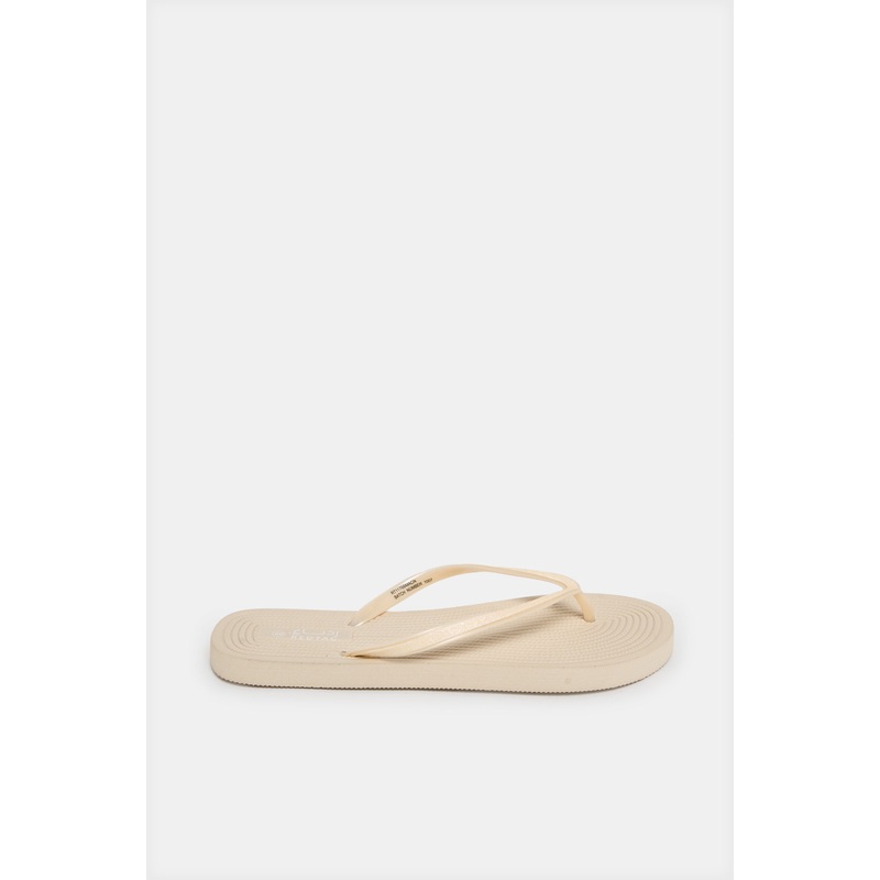Women Beige Glitter Flip Flop|EU36|EU37|EU38|EU39|EU40|EU41