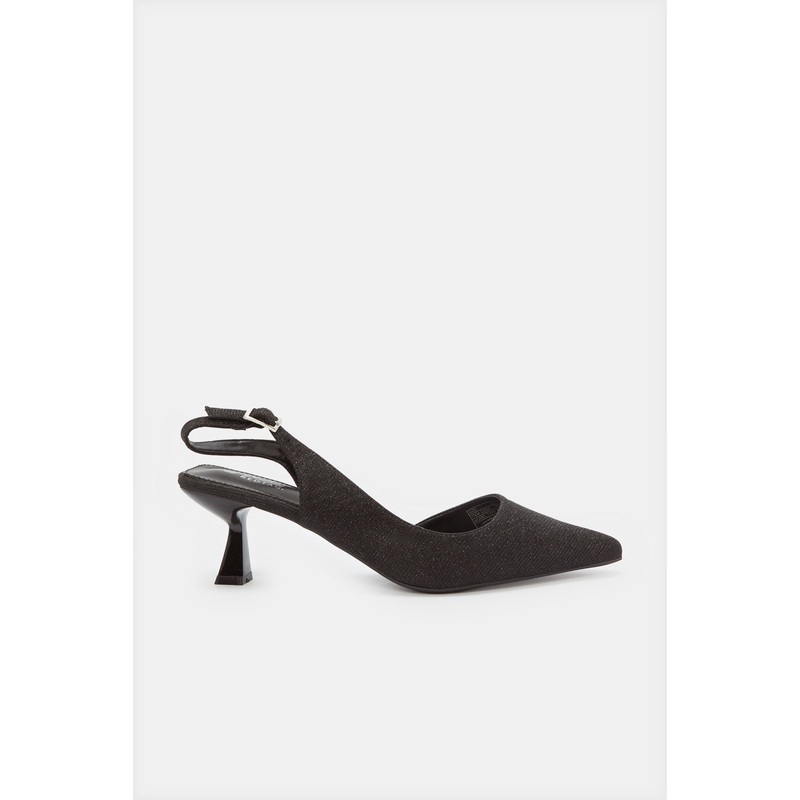 Women Black Sling Back Mule|EU36|EU37|EU38|EU39|EU40|EU41