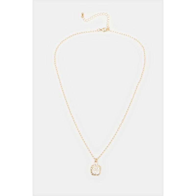 Women Gold Necklace And Bracelet Set (2 Piece)