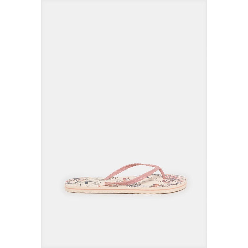 Women Pink Floral Flip Flop|EU36|EU37|EU38|EU39|EU40|EU41