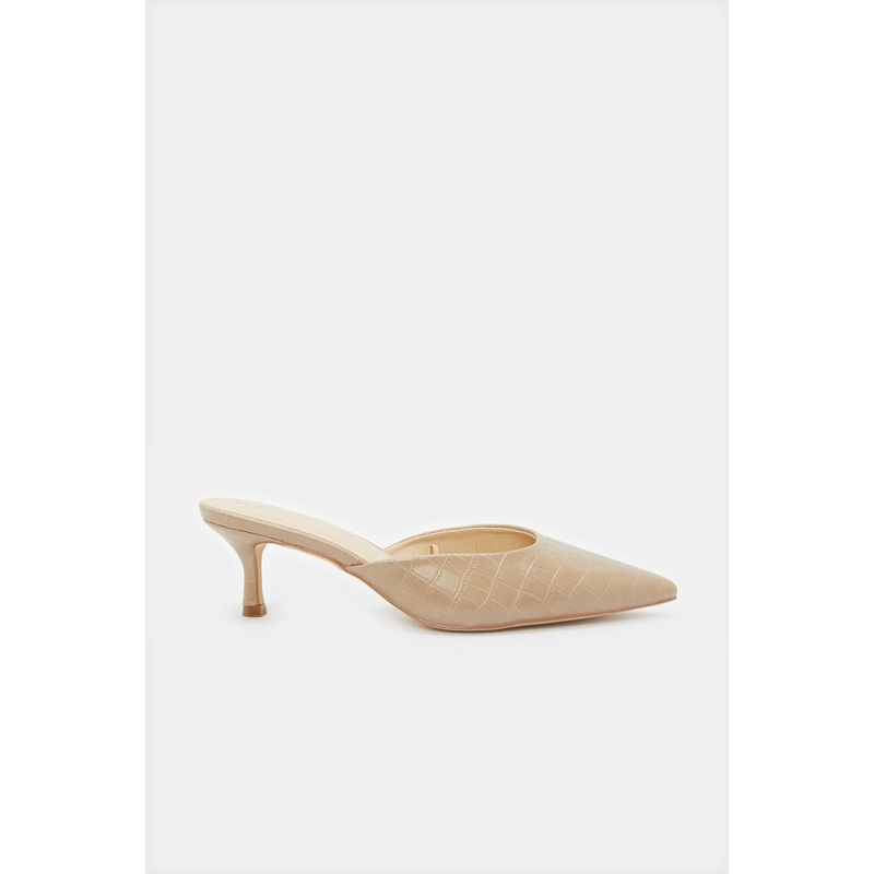 Women Taupe Mule|EU36|EU37|EU38|EU39|EU40|EU41