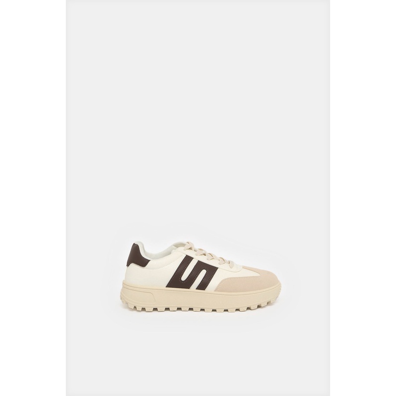 Women White Lace Up Sneakers|EU36|EU37|EU38|EU39|EU40|EU41