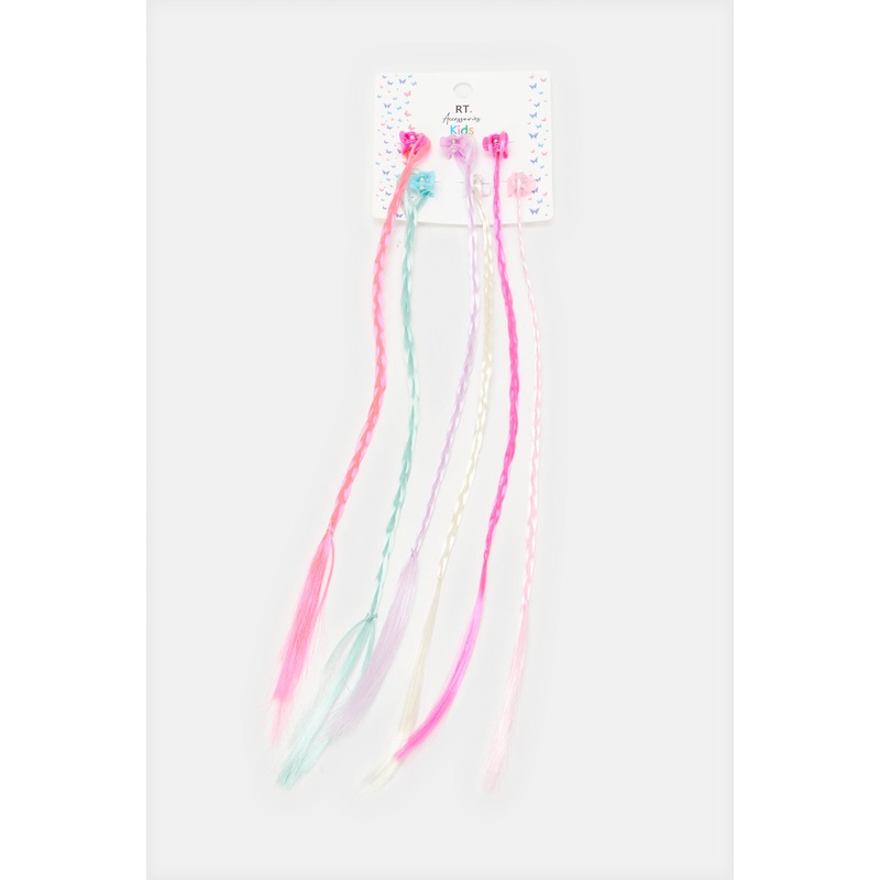 Girls Assorted Hair Claw Set (Pack of 6)