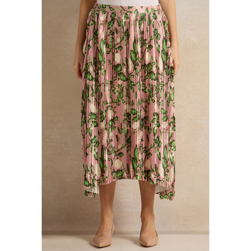 Women Ivory Printed  Skirt|UK8|UK10|UK12|UK14|UK16|UK18