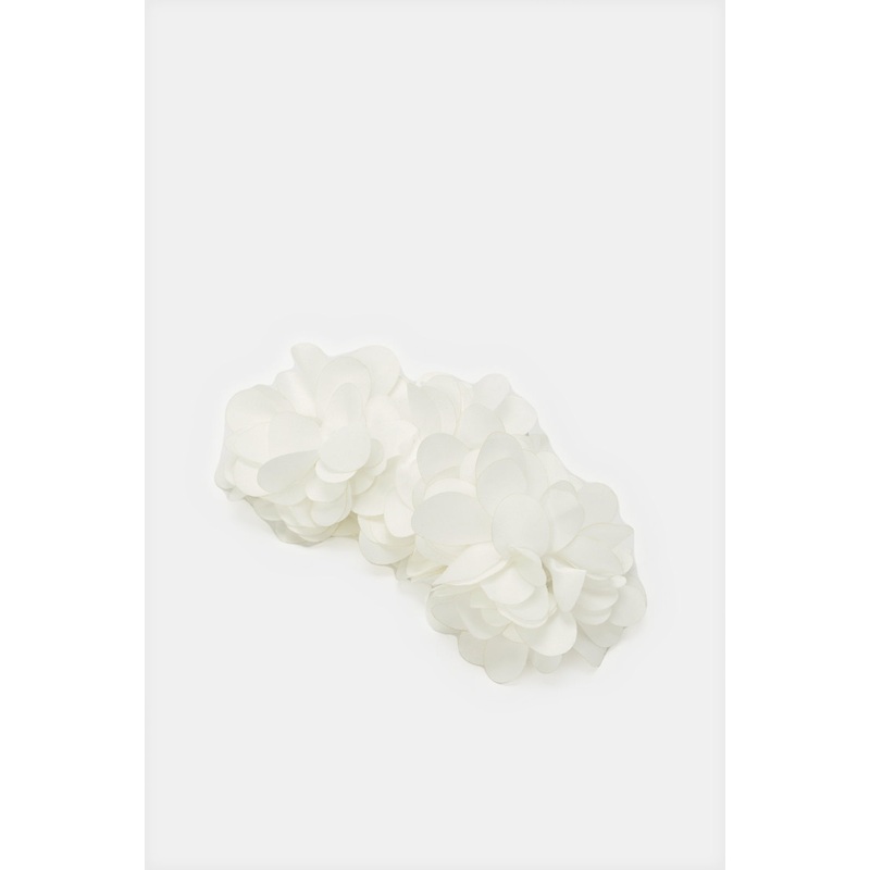 Women White Hair Claw