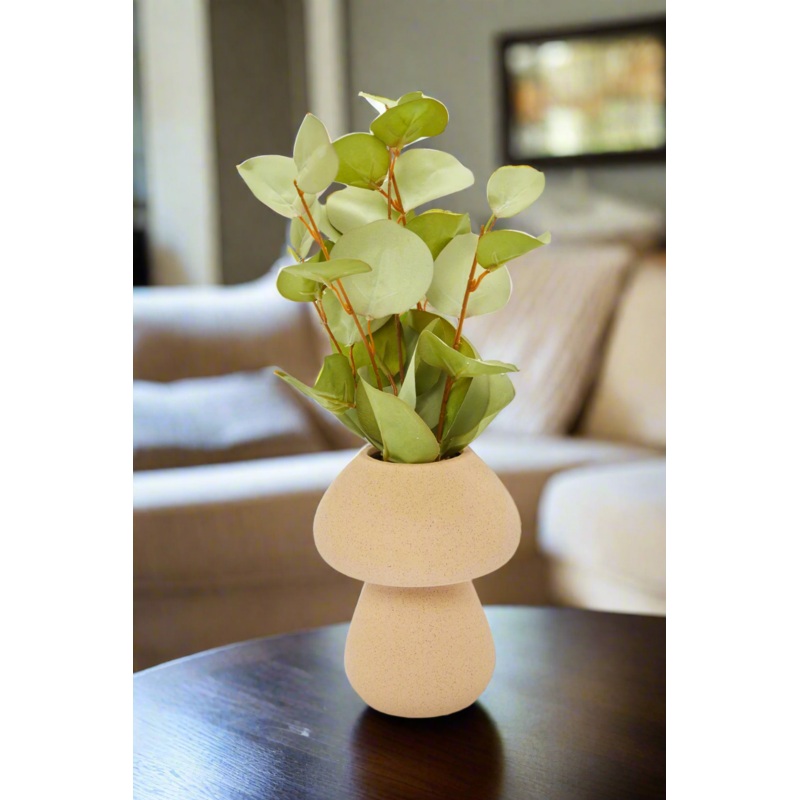 Artificial Plant In Ceramic Pot