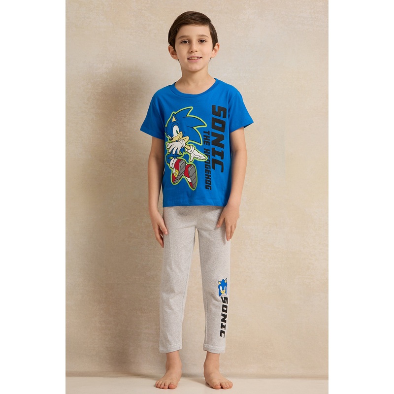 Boys Blue Donald Print Pyjama Set (2 Piece)