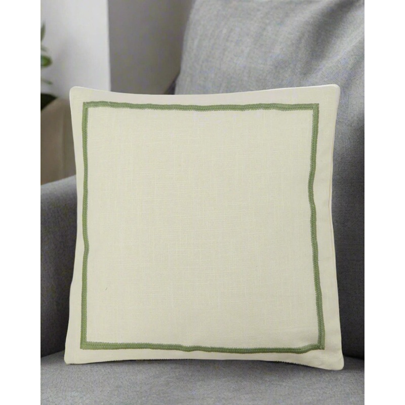 Ivory Woven Cushion
