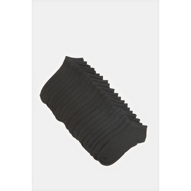 Men Black Socks Value Set (Pack Of 10)