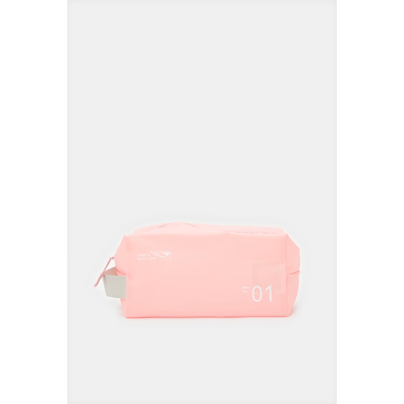Women Pink Printed  Zipper Pouch
