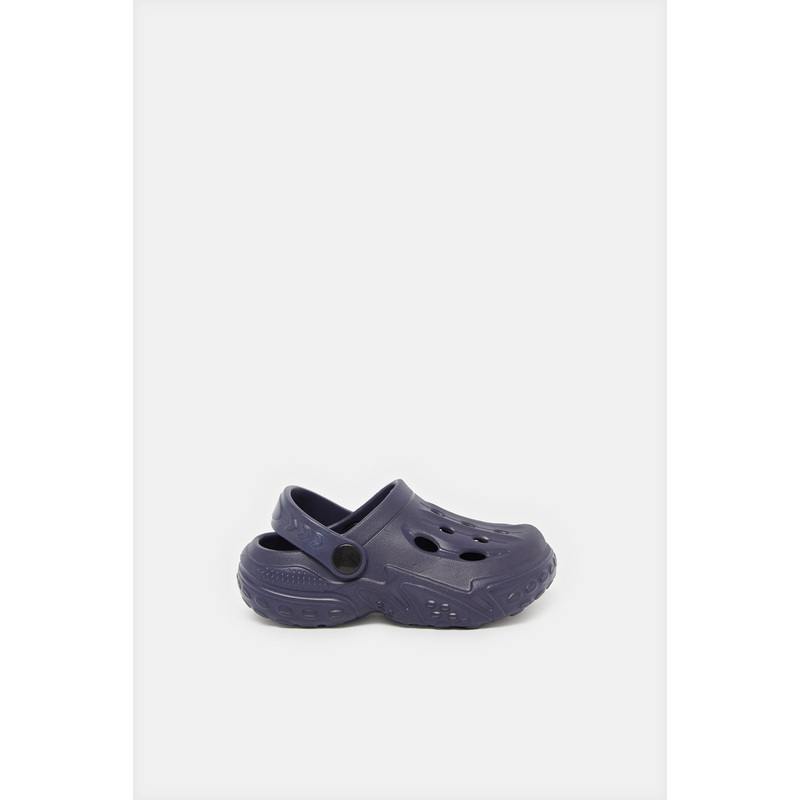 Boys Navy Molded Clogs|Small|Medium|Large|X-Large