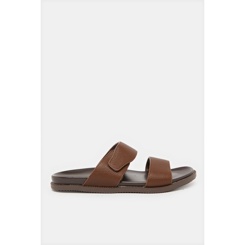 Men Brown Velcro Sandals|EU40|EU41|EU42|EU43|EU44|EU45