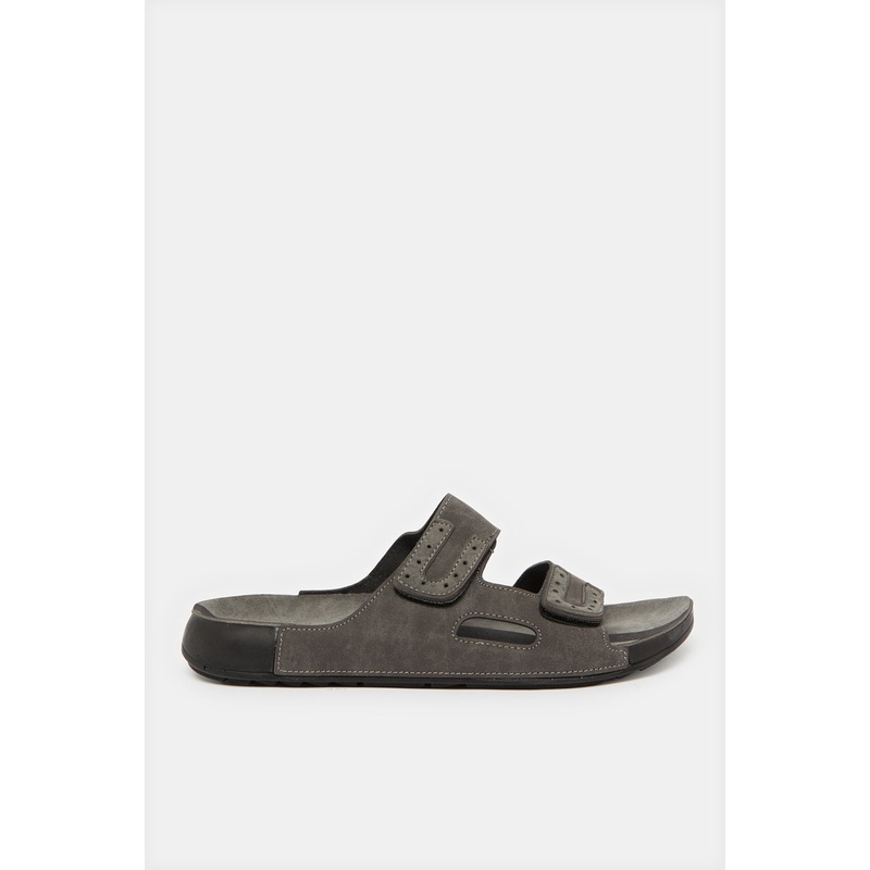 Men Grey Velcro Sandals|EU40|EU41|EU42|EU43|EU44|EU45