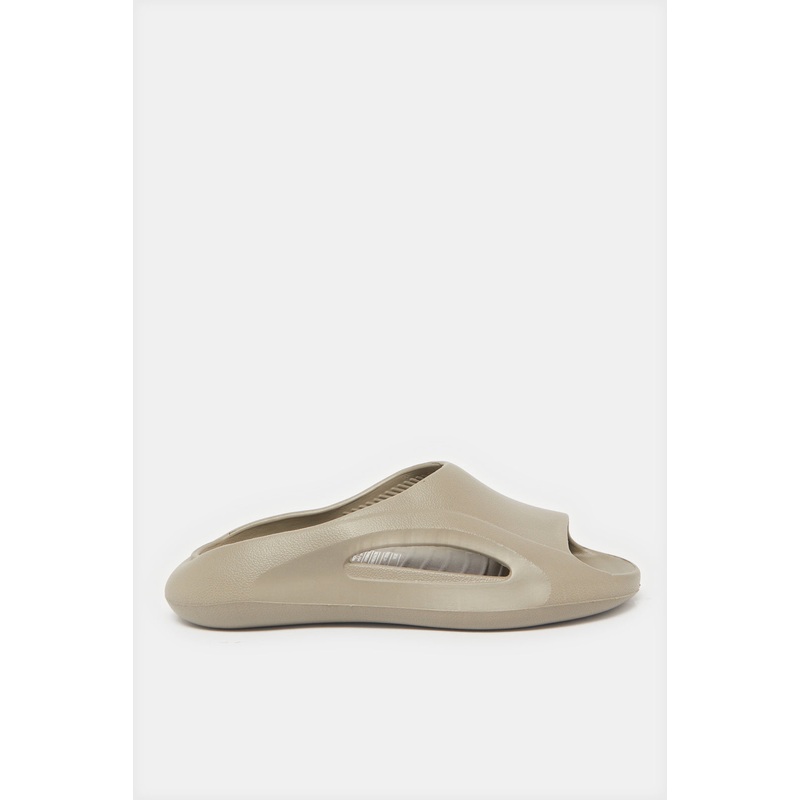 Men Taupe Moulded Comfort Slide