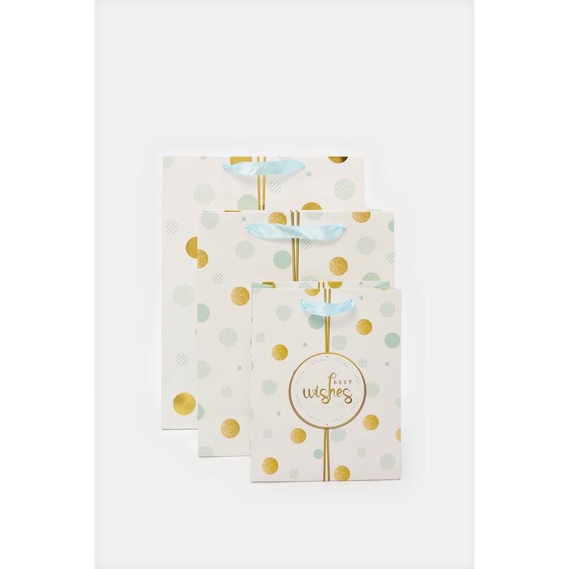 Multicolour Gift Bag Set (3 Piece)
